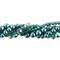 Crystal Lane DIY Teal Hydrangea Twisted Glass & Pearls Beads, 5 Strands
